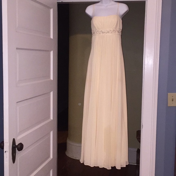 David's Bridal Dress Cream